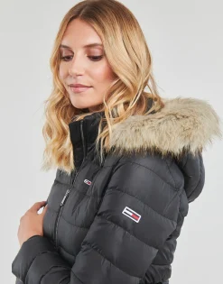Tommy Jeans Manteaux^- TJW BASIC HOODED DOWN JACKET