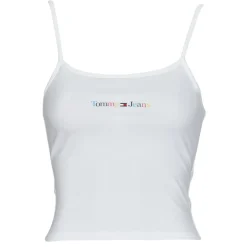 Tommy Jeans T-shirts & Polos^- TJW BBY COLOR LINEAR STRAP TOP
