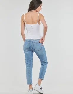 Tommy Jeans T-shirts & Polos^- TJW BBY COLOR LINEAR STRAP TOP