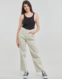 Tommy Jeans - TJW BETSY MID RISE LOOSE Beige