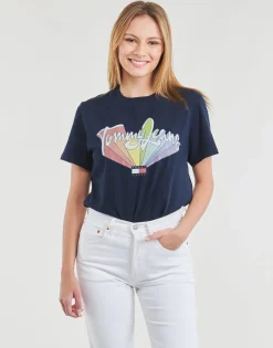 Tommy Jeans - TJW BXY RAINBOW FLAG TEE< T-shirts & Polos
