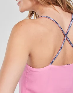 Tommy Jeans - TJW CAMI TOP BUTTON THRU< Tops / Blouses