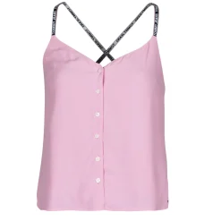 Tommy Jeans - TJW CAMI TOP BUTTON THRU< Tops / Blouses