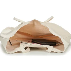 Tommy Jeans Cabas / Sacs Shopping^- TJW CANVAS TOTE NATURAL