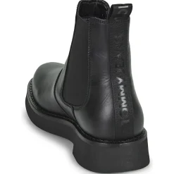 Tommy Jeans - TJW CHELSEA FLAT BOOT Noir Best