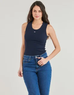 Tommy Jeans T-shirts & Polos^- TJW ESSENTIAL RIB TANK EXT