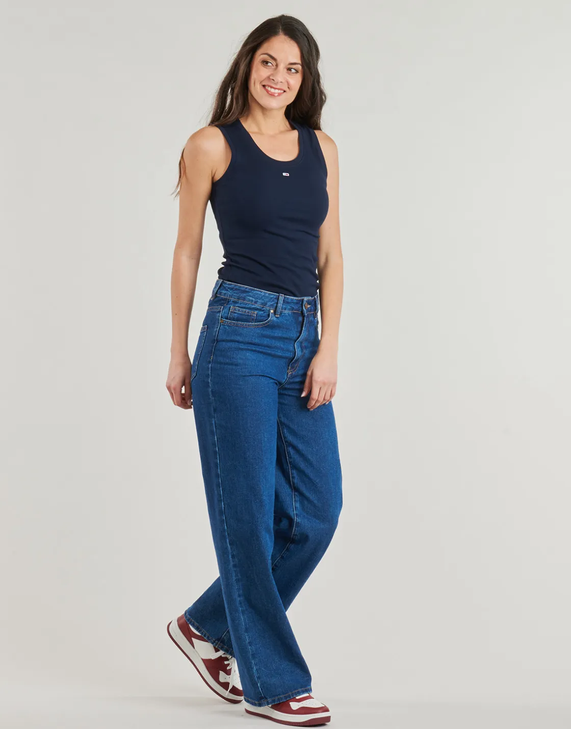 Tommy Jeans T-shirts & Polos^- TJW ESSENTIAL RIB TANK EXT
