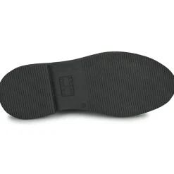 Tommy Jeans - TJW LACE UP FLAT BOOT Noir Hot