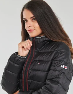 Tommy Jeans - TJW QUILTED TAPE HOODED JACKET< Manteaux