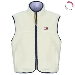 Tommy Jeans Manteaux^- TJW REVERSIBLE TEDDY VEST