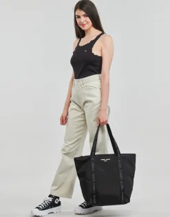 Tommy Jeans - TJW SKINNY RIB BABYLOCK TANK Noir New