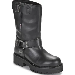 Tommy Jeans - TJW URBAN BIKER BOOT LEATHER< Bottines / Boots