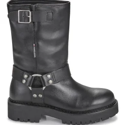 Tommy Jeans - TJW URBAN BIKER BOOT LEATHER< Bottines / Boots
