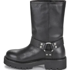 Tommy Jeans - TJW URBAN BIKER BOOT LEATHER< Bottines / Boots