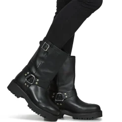 Tommy Jeans - TJW URBAN BIKER BOOT LEATHER< Bottines / Boots