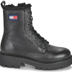 Tommy Jeans - TJW URBAN BOOT TUMBLED LTR WL< Bottines / Boots