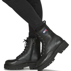 Tommy Jeans - TJW URBAN BOOT TUMBLED LTR WL< Bottines / Boots