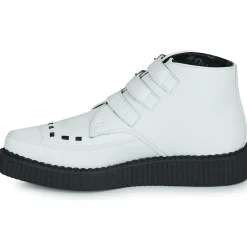 TUK - POINTED CREEPER 3 BUCKLE BOOT Blanc