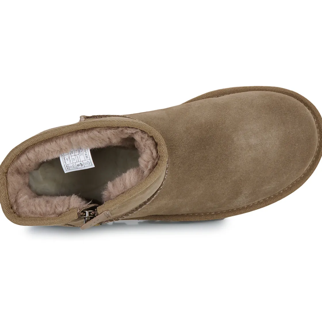 UGG - CLASSIC MINI BAILEY ZIP Taupe Outlet
