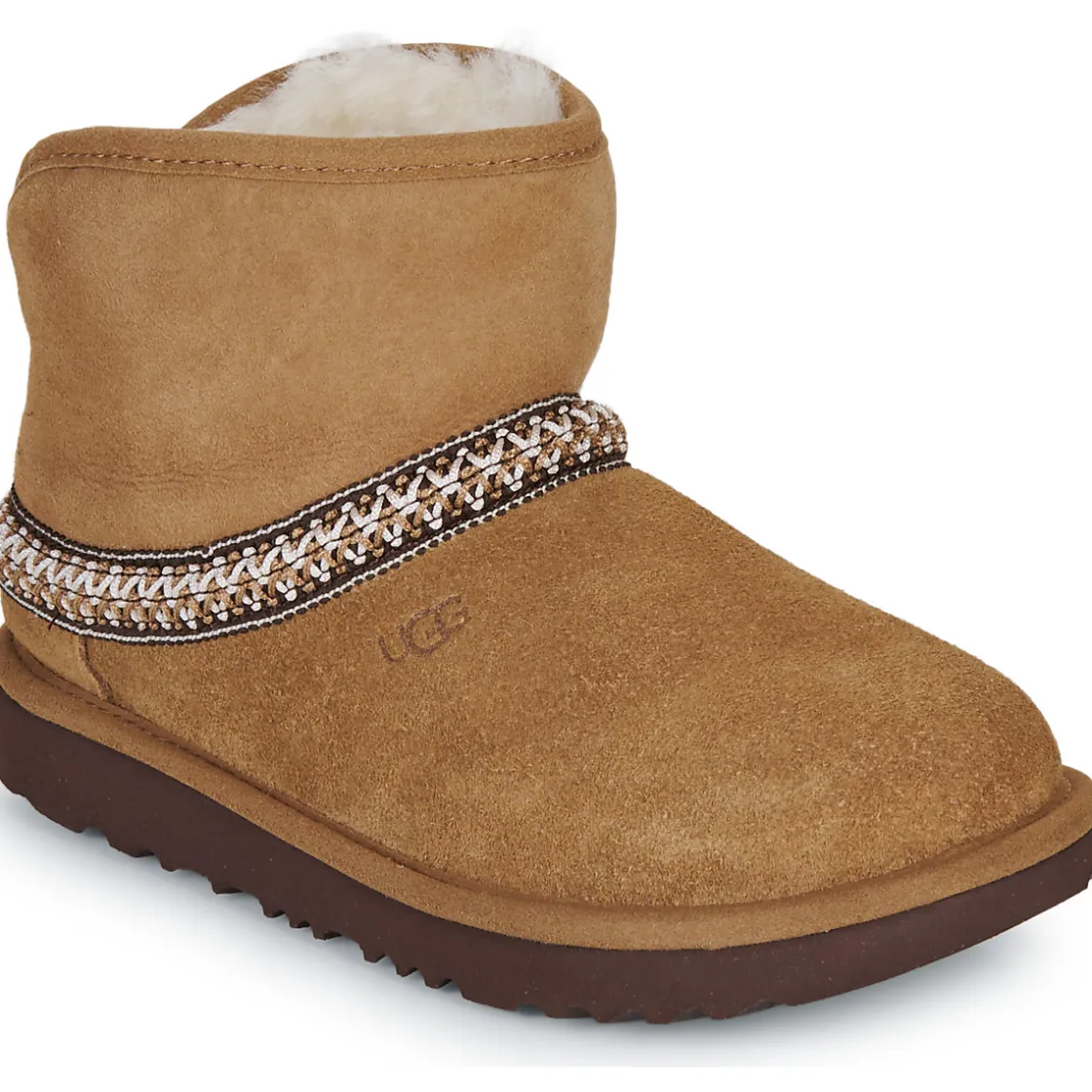 UGG - CLASSIC MINI CRESCENT< Pantoufles / Chaussons