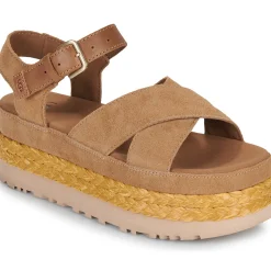 UGG - W AUBREY ANKLE STRAP Cognac