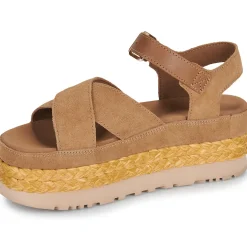 UGG - W AUBREY ANKLE STRAP Cognac