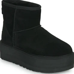 UGG - W CLASSIC MINI PLATFORM Noir Hot