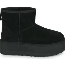 UGG - W CLASSIC MINI PLATFORM Noir Hot