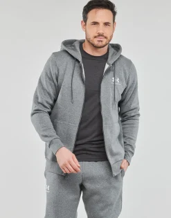 Under Armour - UA ESSENTIAL FLEECE FZ HOOD Gris Clearance