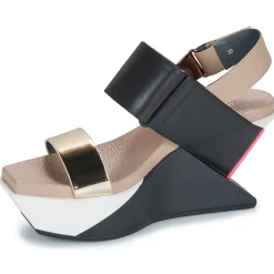 United nude - DELTA WEDGE SANDAL< Sandales Et Nu-pieds