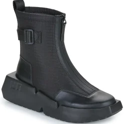 United nude - MEGA BOOTIE Noir Discount