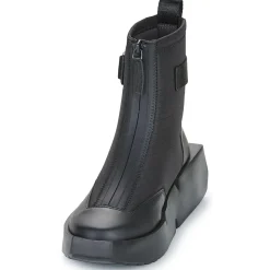 United nude - MEGA BOOTIE Noir Discount