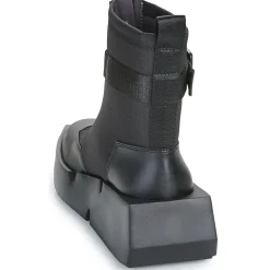 United nude - MEGA BOOTIE Noir Discount