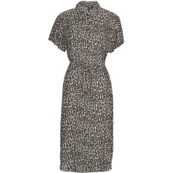 Vero Moda - VMBUMPY SS CALF SHIRT DRESS NOOS< Robes