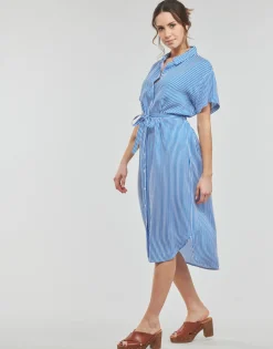 Vero Moda - VMBUMPY SS CALF SHIRT DRESS NOOS< Robes