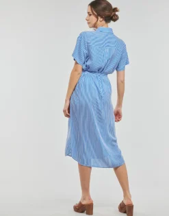 Vero Moda - VMBUMPY SS CALF SHIRT DRESS NOOS< Robes