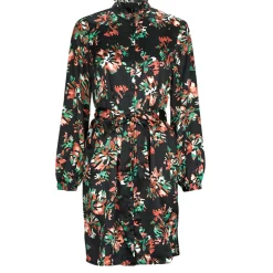 Vero Moda Robes^- VMCANA L/S ABK SHIRT DRESS WVN BTQ