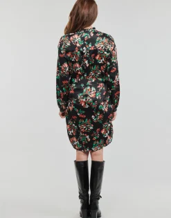 Vero Moda Robes^- VMCANA L/S ABK SHIRT DRESS WVN BTQ