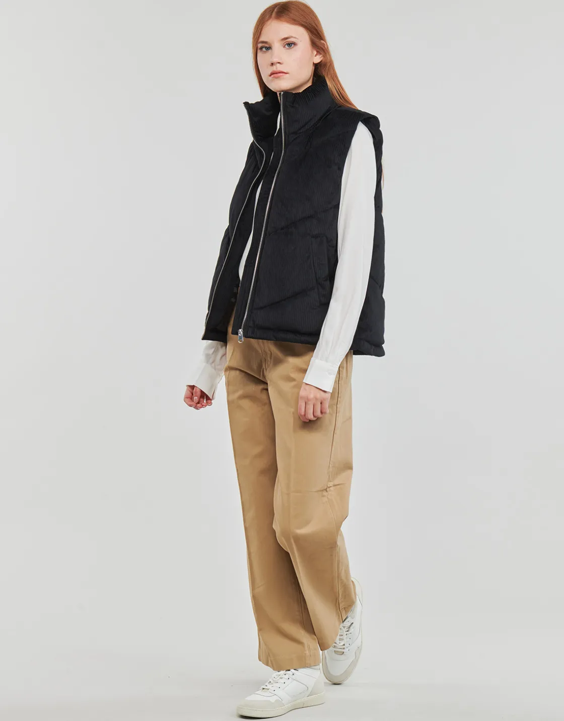 Vero Moda - VMDEBBIESOFIA CORDUROY WAISTCOAT< Manteaux