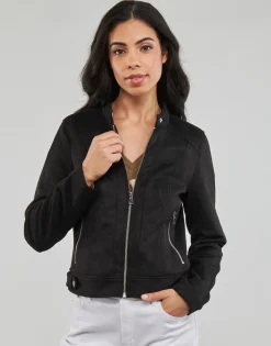 Vero Moda Vestes^- VMJOSE MARI SHORT FAUX SUEDE JACKET BOOS