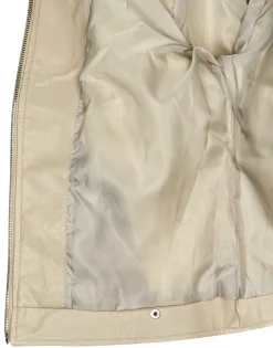 Vero Moda - VMLOVE LAVINE SHORT COATED JACKET Beige Hot
