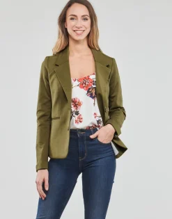 Vero Moda - VMLUCCA LS SLIM JERSEY BLAZER NOOS Kaki Outlet