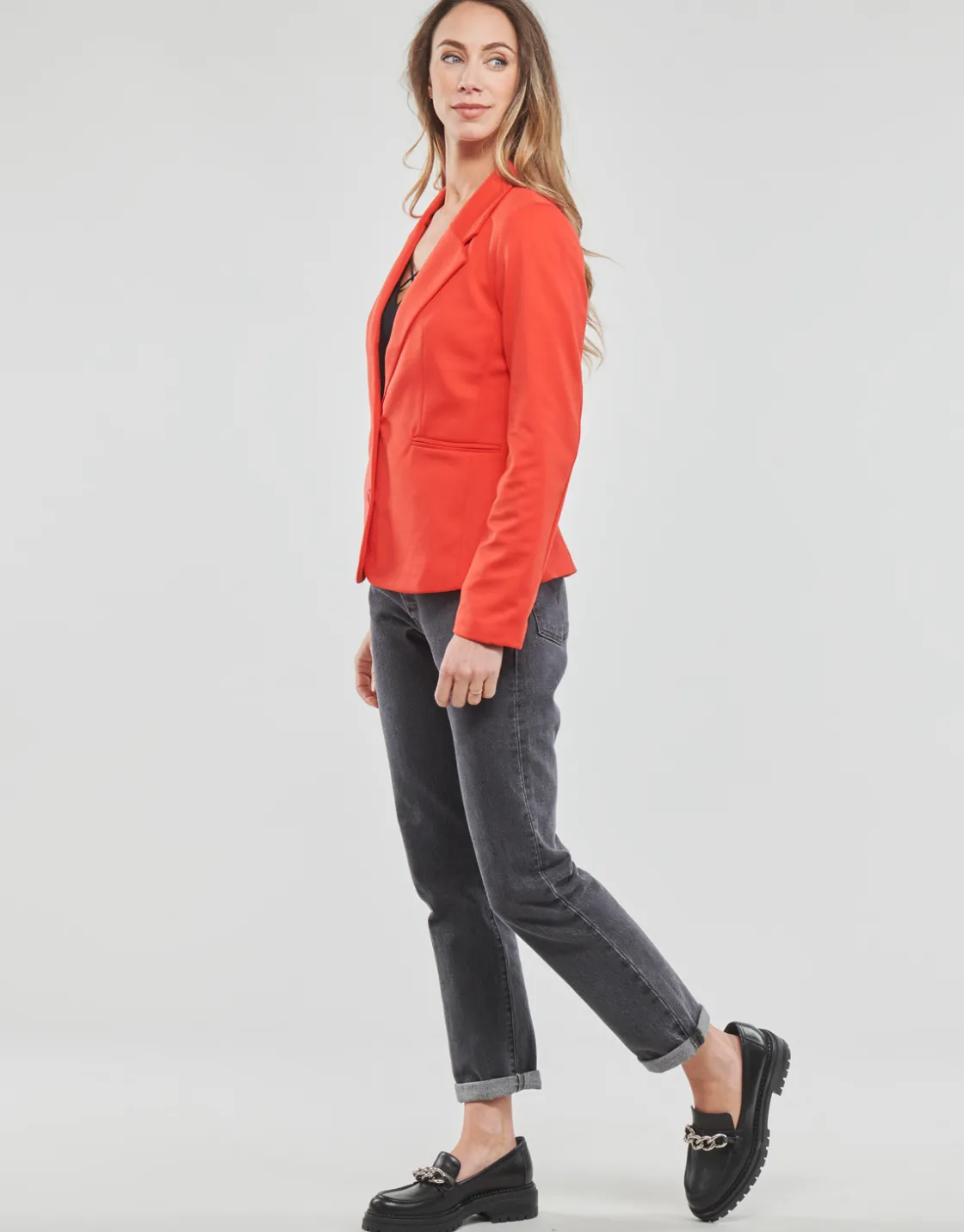 Vero Moda - VMLUCCA LS SLIM JERSEY BLAZER NOOS< Vestes
