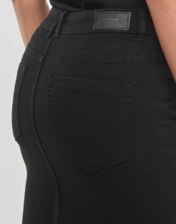 Vero Moda - VMLUNA HR DENIM SKIRT MIX GA Noir