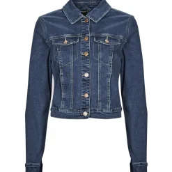 Vero Moda - VMLUNA LS SLIM DNM JACKET MIX GA NOOS Bleu New
