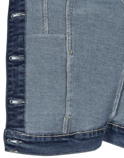 Vero Moda - VMLUNA LS SLIM DNM JACKET MIX GA NOOS Bleu New
