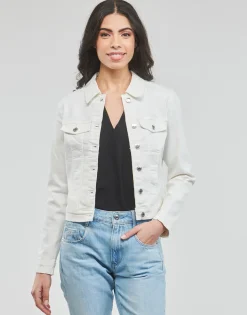 Vero Moda Vestes^- VMLUNA LS SLIM DNM JACKET MIX GA NOOS