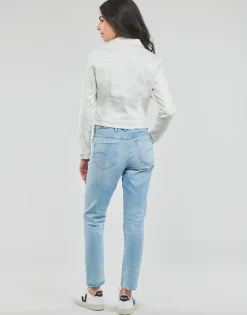 Vero Moda Vestes^- VMLUNA LS SLIM DNM JACKET MIX GA NOOS