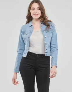 Vero Moda - VMLUNA LS SLIM DNM JACKET MIX GA NOOS< Vestes