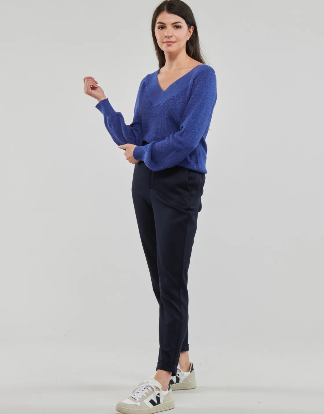 Vero Moda - VMMAYA MW LOOSE SOLID PANT NOOS< Pantalons